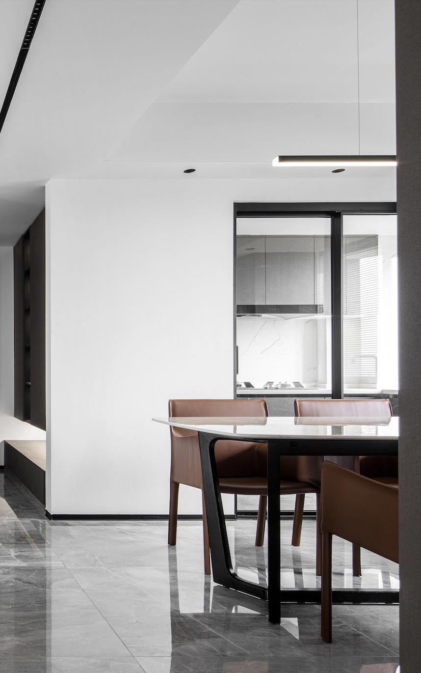 |现代风不会装别乱装,学他家巧用黑白灰,效果出来时尚精致很高级