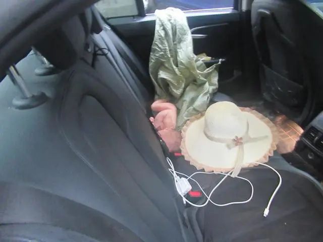 民警▲车主忘关车窗,后座多了个刚出生的孩子,还带着血迹