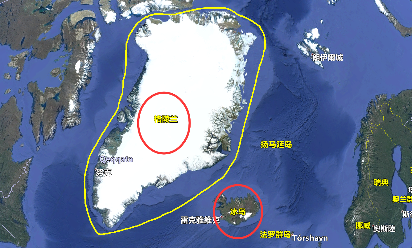 欧洲旅游|这俩国家的名字取反了，一个冰天雪地叫绿岛，一个绿意盎然叫冰岛