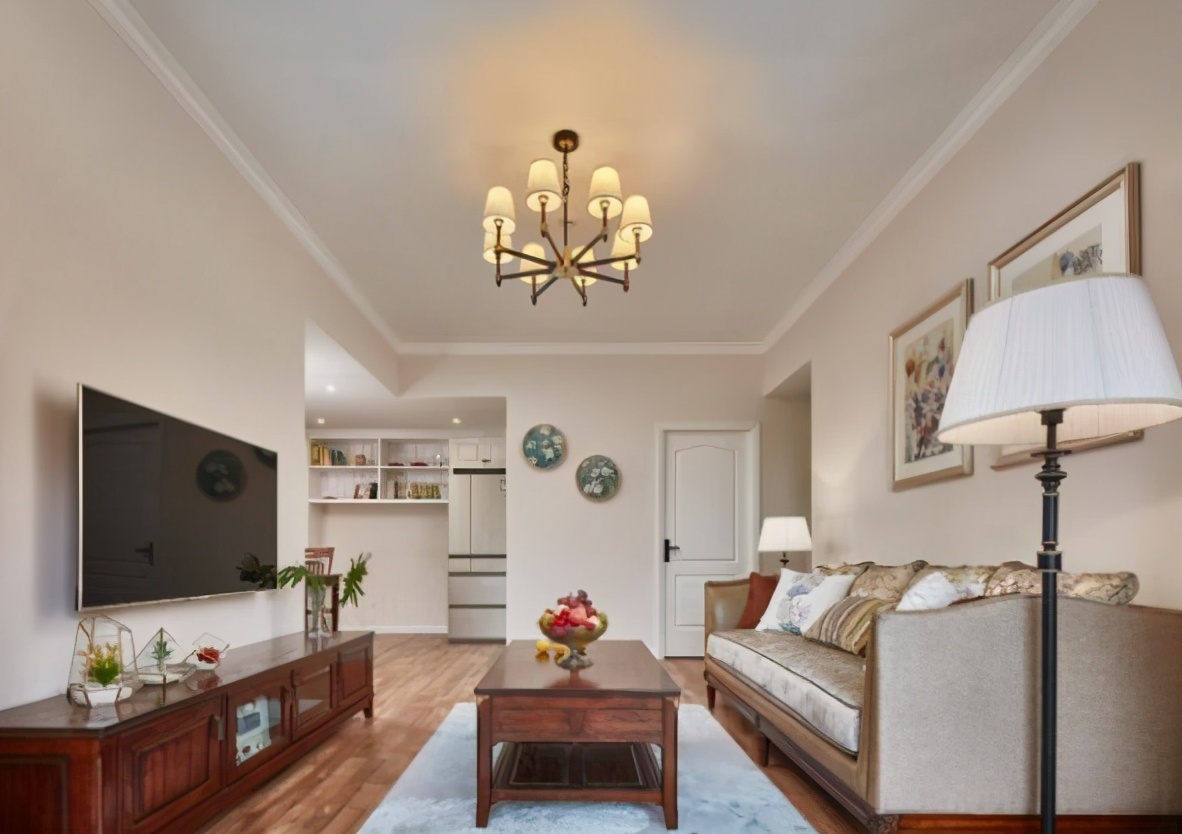 |客厅不吊顶，穷装修照样可以美过样板间，时尚又简约