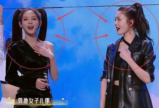 张予曦|傅菁92斤，张予曦80斤，当两人同框，差距全在腿上了