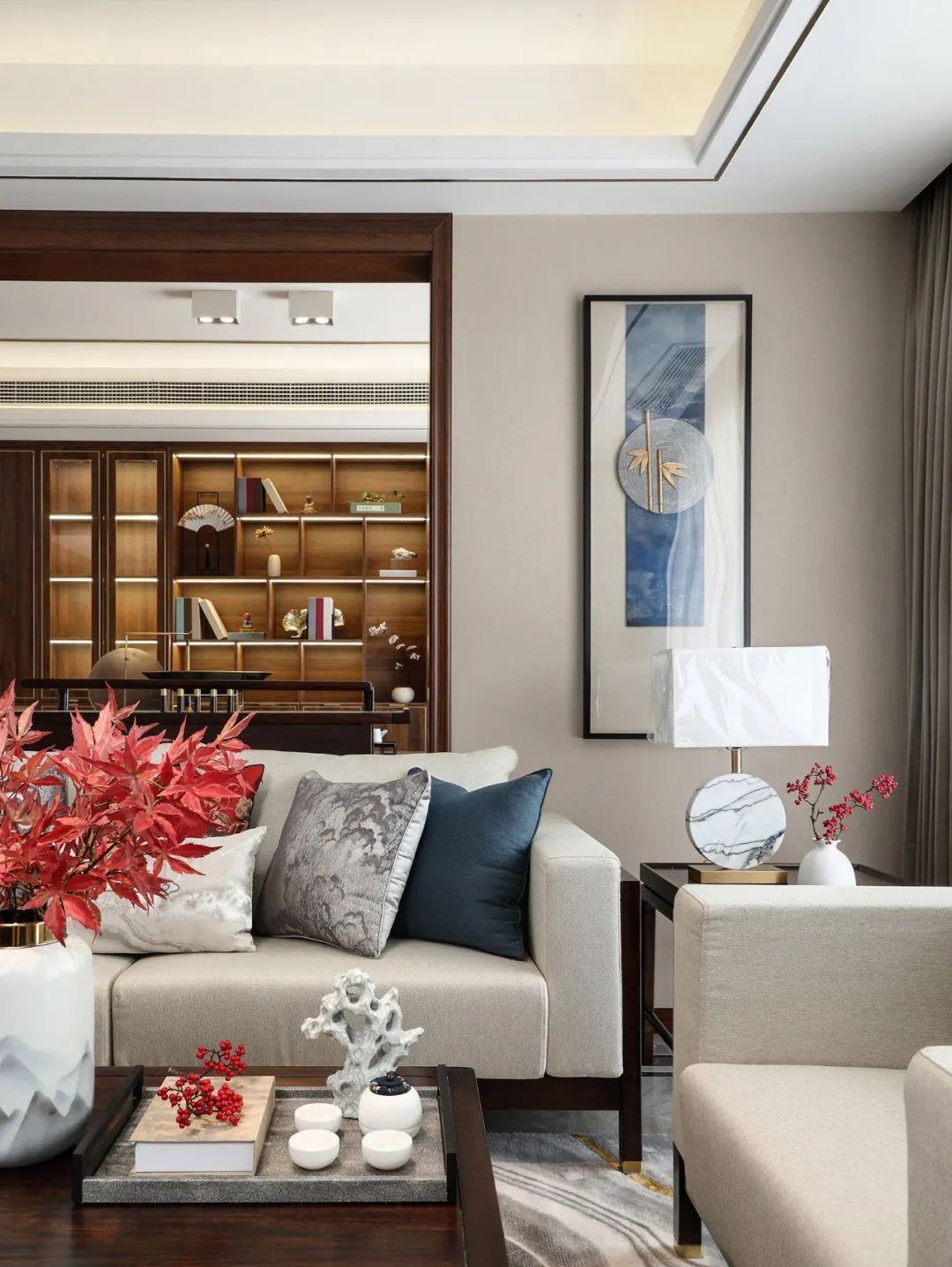 设计师|他家143㎡,全屋中国风,住了3年还像新家,网友:太诗意了!