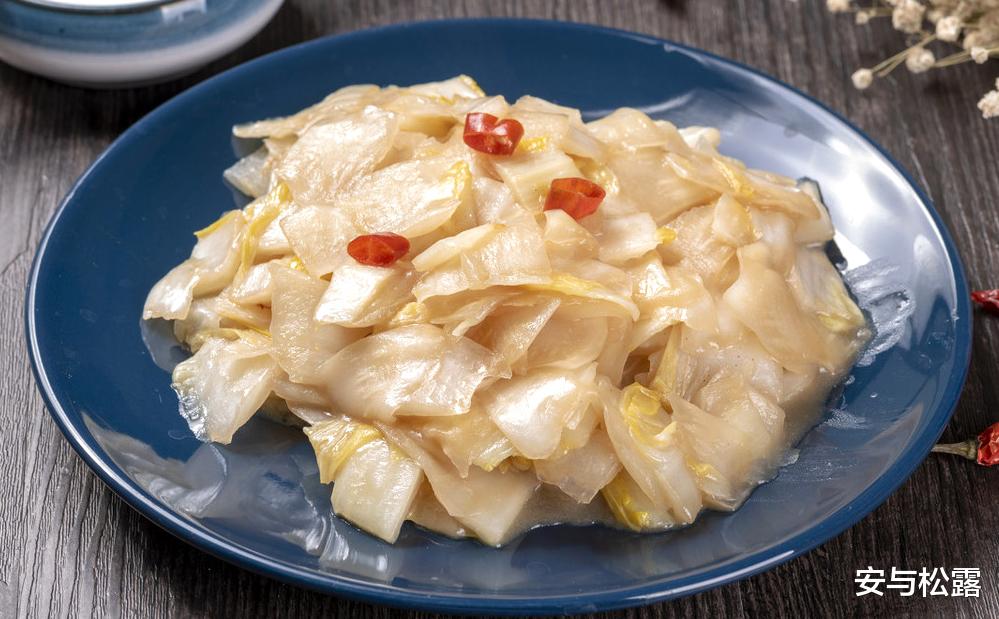 醋溜白菜@醋溜白菜，酸辣香甜，爽脆下饭，美味营养家常菜，低脂素食减肥餐