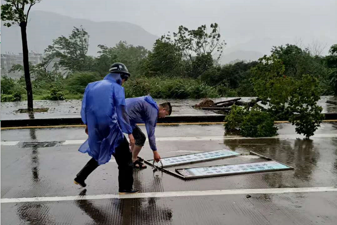 "原"乐清日报|众志成城!“黑格比”掀起狂风暴雨,乐清连夜抢险救灾