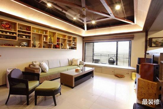 |149平米复古休闲宅，和阳光交汇的南洋情怀，迷人的文艺小众设计