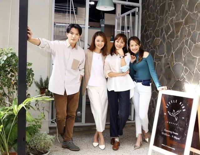 「霍建华」林心如晒杀青聚会照！老公霍建华出镜超恩爱，男神发福惊现幸福肥