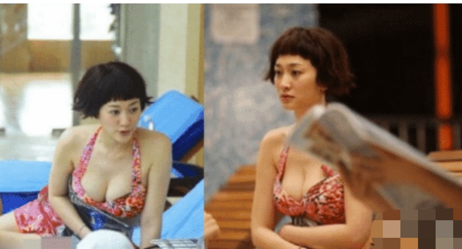 李小冉@44岁林心如撞上44岁李小冉, 明明是同龄人, 看上去却差别比较大