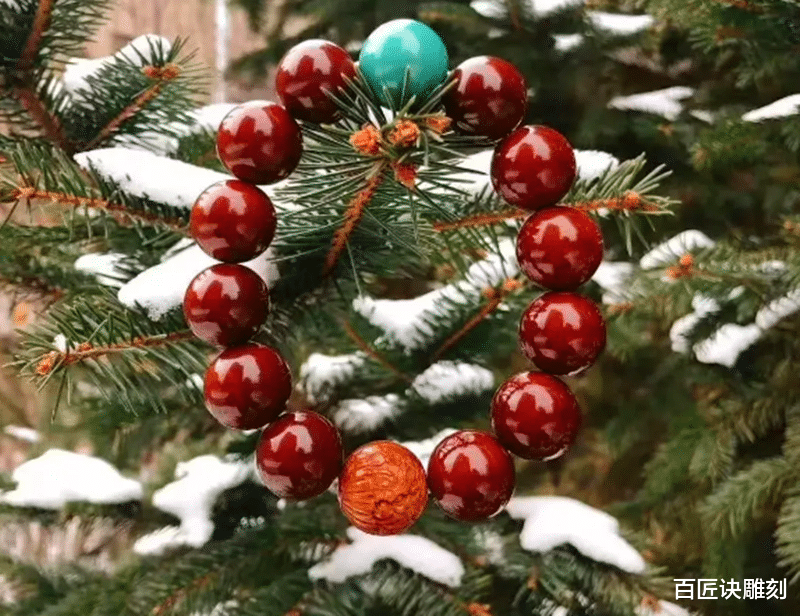 小叶紫檀■橄榄核正圆光珠，盘成“玻璃球”需要多久？