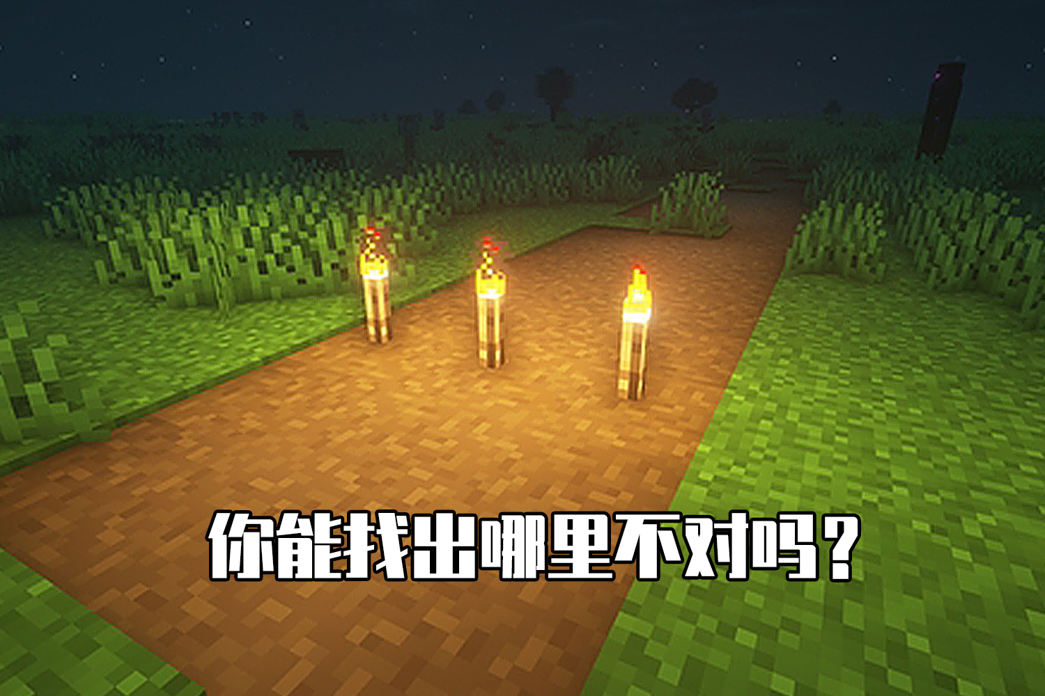 我的世界|我的世界：6张令人困惑的图片，你能跳出思维误区，发现真相吗？