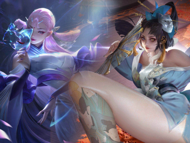 不知火舞@不知火舞新皮肤“魅语”上线！看清尾巴的构成，瞬间感觉猫影幻舞不香了