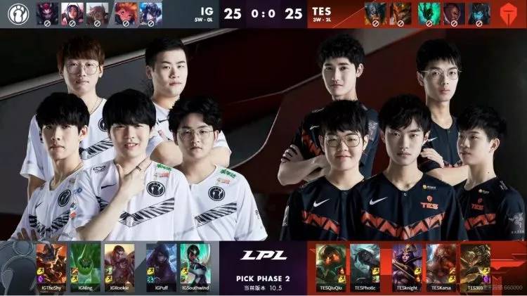 [ig]Ning王睡醒梦回S8！puff月男月下独舞！IG 2: 0 TES ！