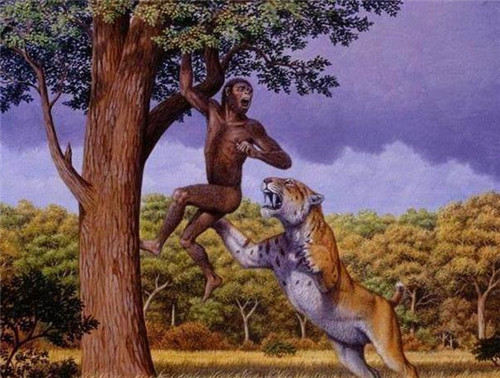 南方古猿|人类真的站在食物链顶端？科学家：这种动物差点吃光我们的祖先