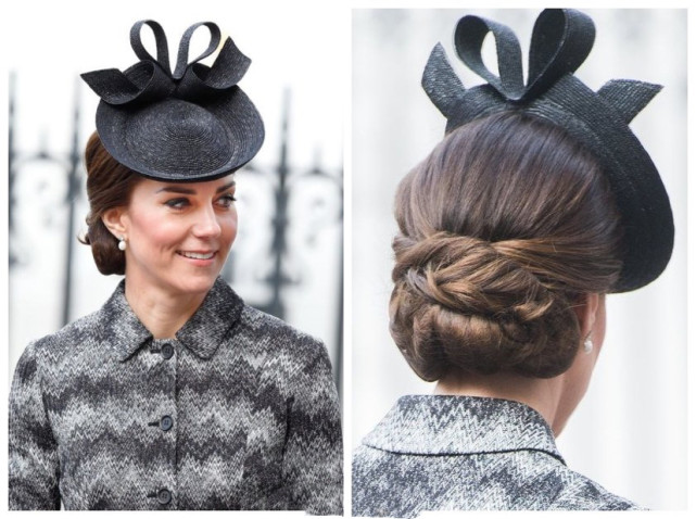 发型|凯特王妃和婆婆戴帽子造型PK，着装输了，发型却大获全胜