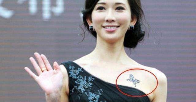 白百何|娱乐圈明星的“纹身”,我只服白百何的纹身!网民:这个位置好“尴尬”