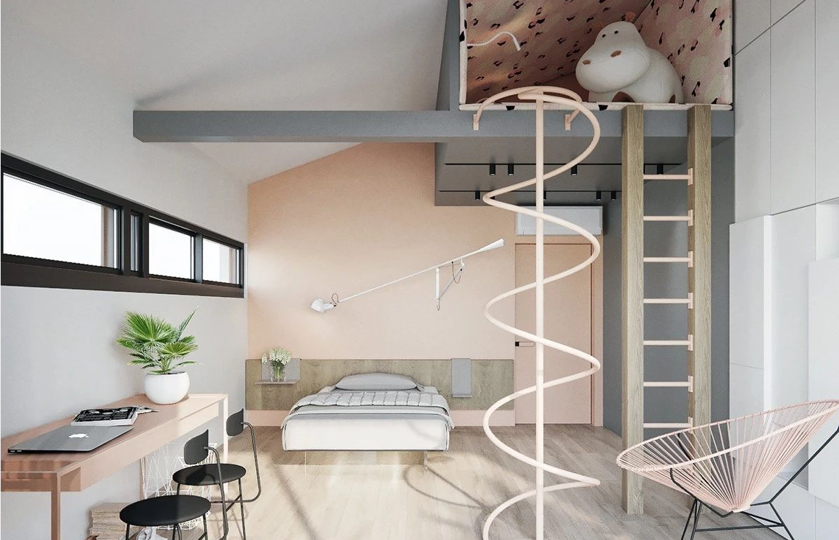 【】这才是儿童房,您那只是房间!