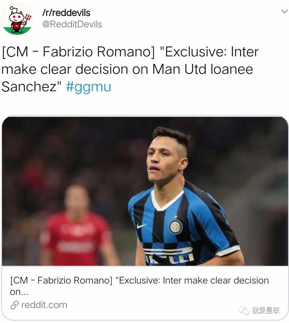 『曼联』租借合同到期被退货，智利天王拒绝降薪，曼联今夏最大麻烦来了