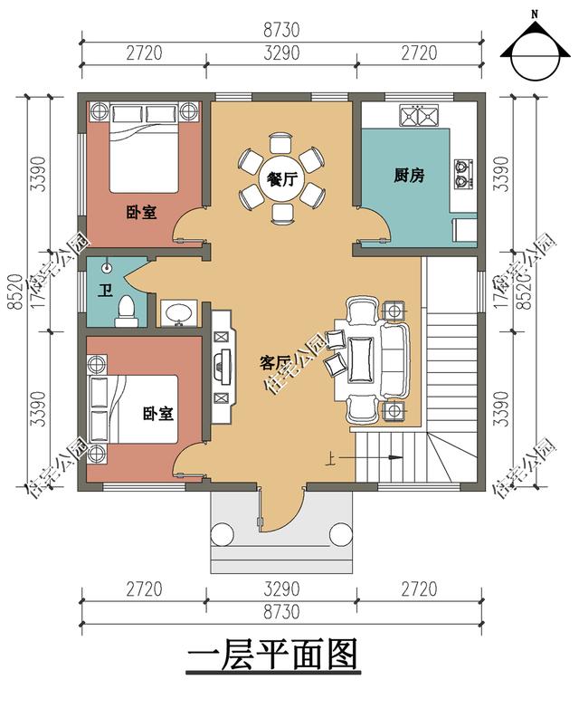 |准备了25万建房,准选了6套户型图纸,大家帮我看看哪套好?