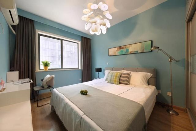 |47平小两居,明厅格局、U型厨房,时尚舒适色彩温馨,太美了!