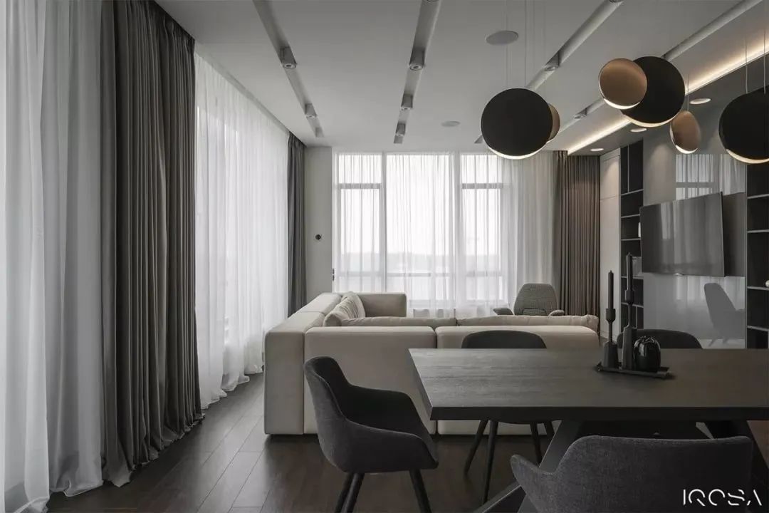 【】180㎡极简高级灰,高端大气上档次,低调奢华有内涵