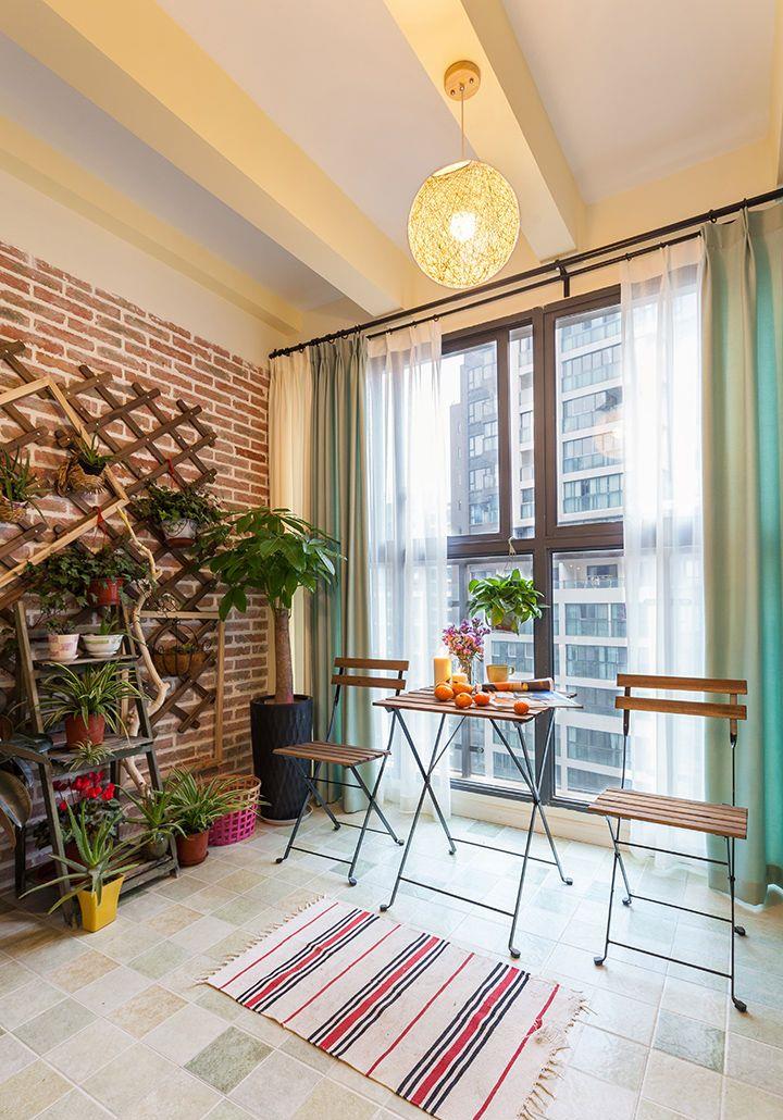 []这个家不算特豪华，但清爽简约的氛围让人喜欢，20万装修太值了！