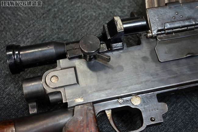 机枪|细看:日本九六式轻机枪 罕见的原编号品相 瞄准镜依旧可以使用