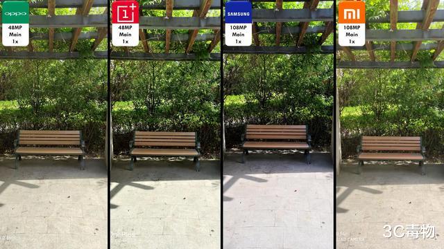 小米科技@oppo一加三星小米4部旗舰拍照对比：4800万和1.08亿哪个更强