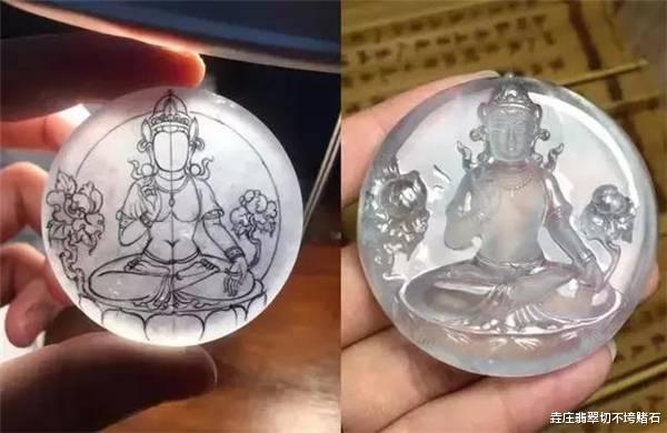 橄榄核■这才叫价值不菲！买翡翠原石就该买这样的！