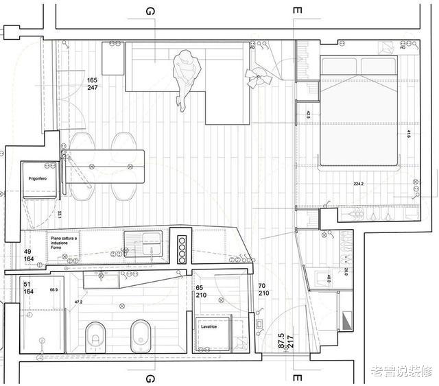 【】小户型空间不够用？照她家这么装，33㎡装成两间房，还有宽敞客厅