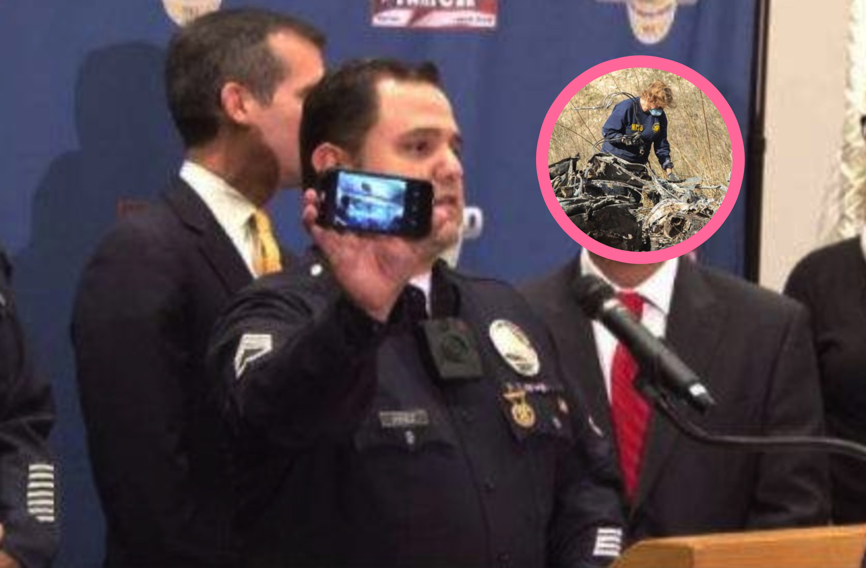 『科比·布莱恩特』科比坠机101天,泄露现场照片最新进展,或能还瓦妮莎一个公道!