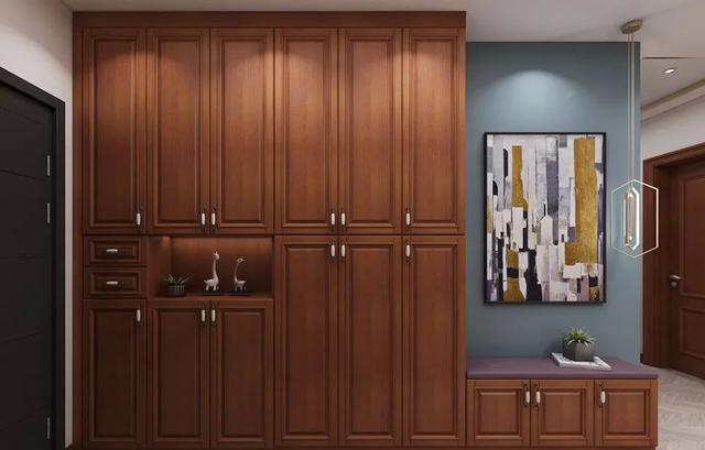 木工|入门装鞋柜已经过时了,这15款入户玄关设计超好看,漂亮还好用