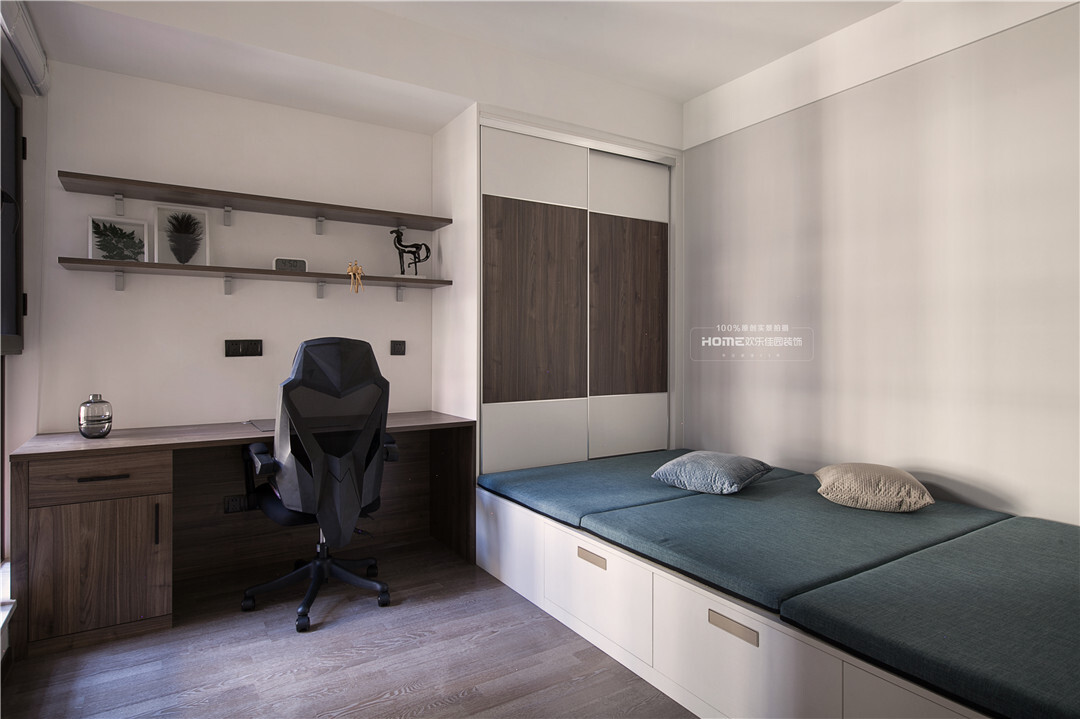 |180平现代简约风,简练稳重,追求自然惬意