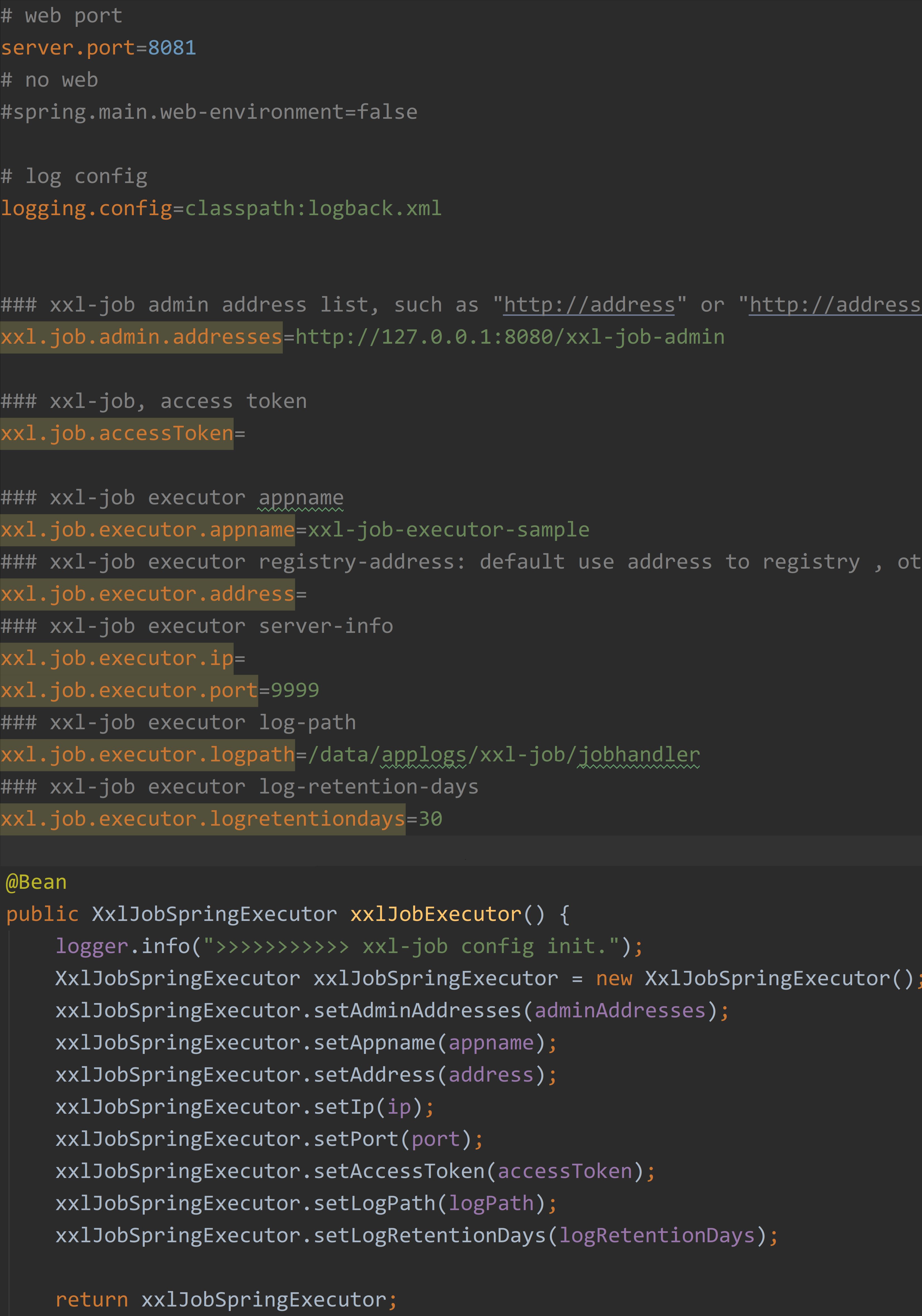 「Java」Java项目中使用XXL-JOB调度框架