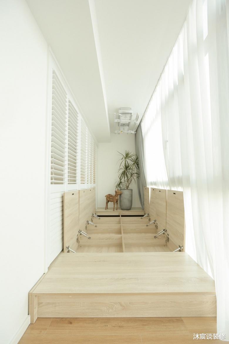 |越来越多人去客厅化设计，像她家这样装修，59㎡住4口人非常舒适