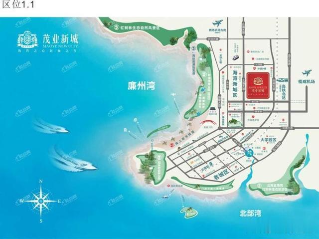 亮相！茂业新城启封北海湾区生活，廉州湾打造一个新英伦综合体