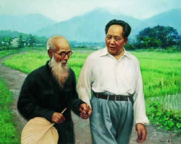 开国元勋|毛主席回家乡宴请父老,要开席了,突然说要等干娘,大家面面相觑