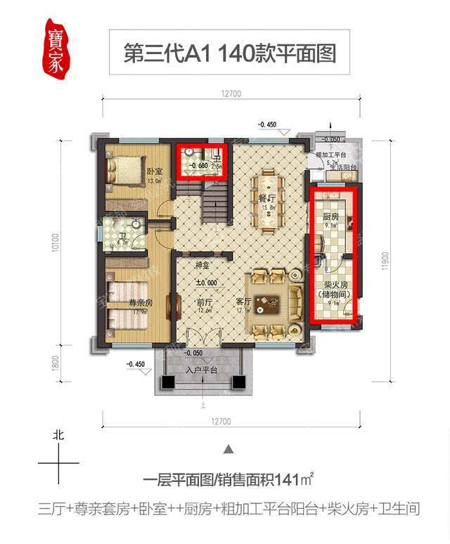 ：回乡建房，户型图如何设计才算合理？掌握这5点就够了