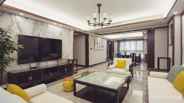 |时尚典雅新中式，质朴雅致的空间，让人舒适安逸