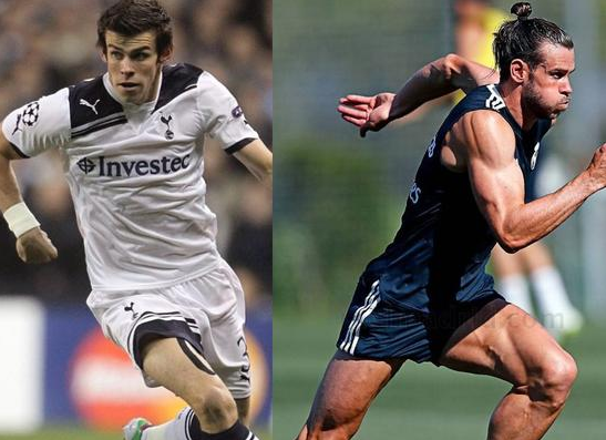 「C罗」31岁贝尔瘦了，魔鬼筋肉腿！身体素质比C罗强的男人，再拼一次