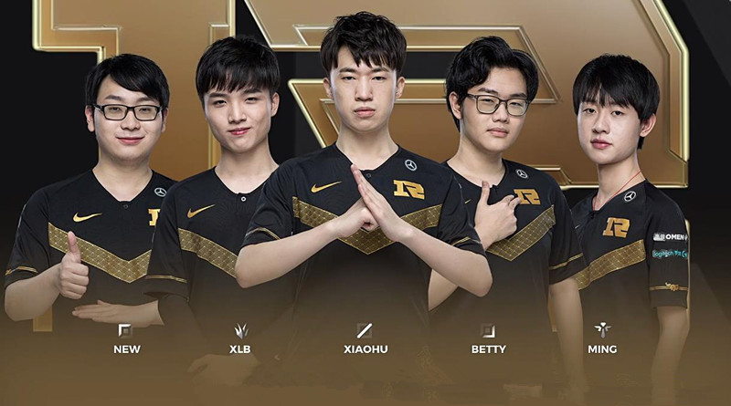 v5战队@大龙+龙魂+远古龙,RNG被V5打出虐菜局,小龙堡打出“一虎之力”