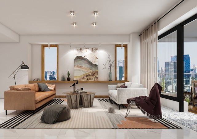 |横厅户型怎么设计好看？横厅户型的N种设计