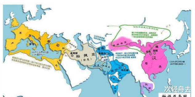 「罗马帝国」世界5000年的历史地图：看看中国曾经多少次成为面积最大的国家