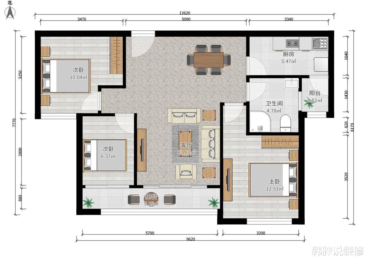 |庆幸当初坚持，买了这套110㎡恒大精装房，否则15万装不出这效果