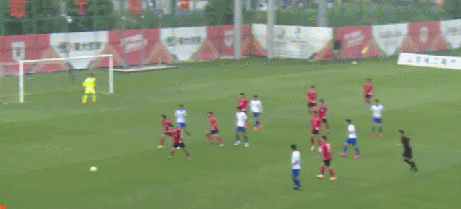 山东鲁能▲3连胜！鲁能2比1逆转中甲新军，4大国脚登场，33岁老将打进世界波