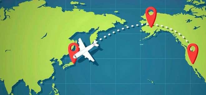 |为什么飞机不能跨越太平洋？一个动画解释答案，多年的困惑解开了