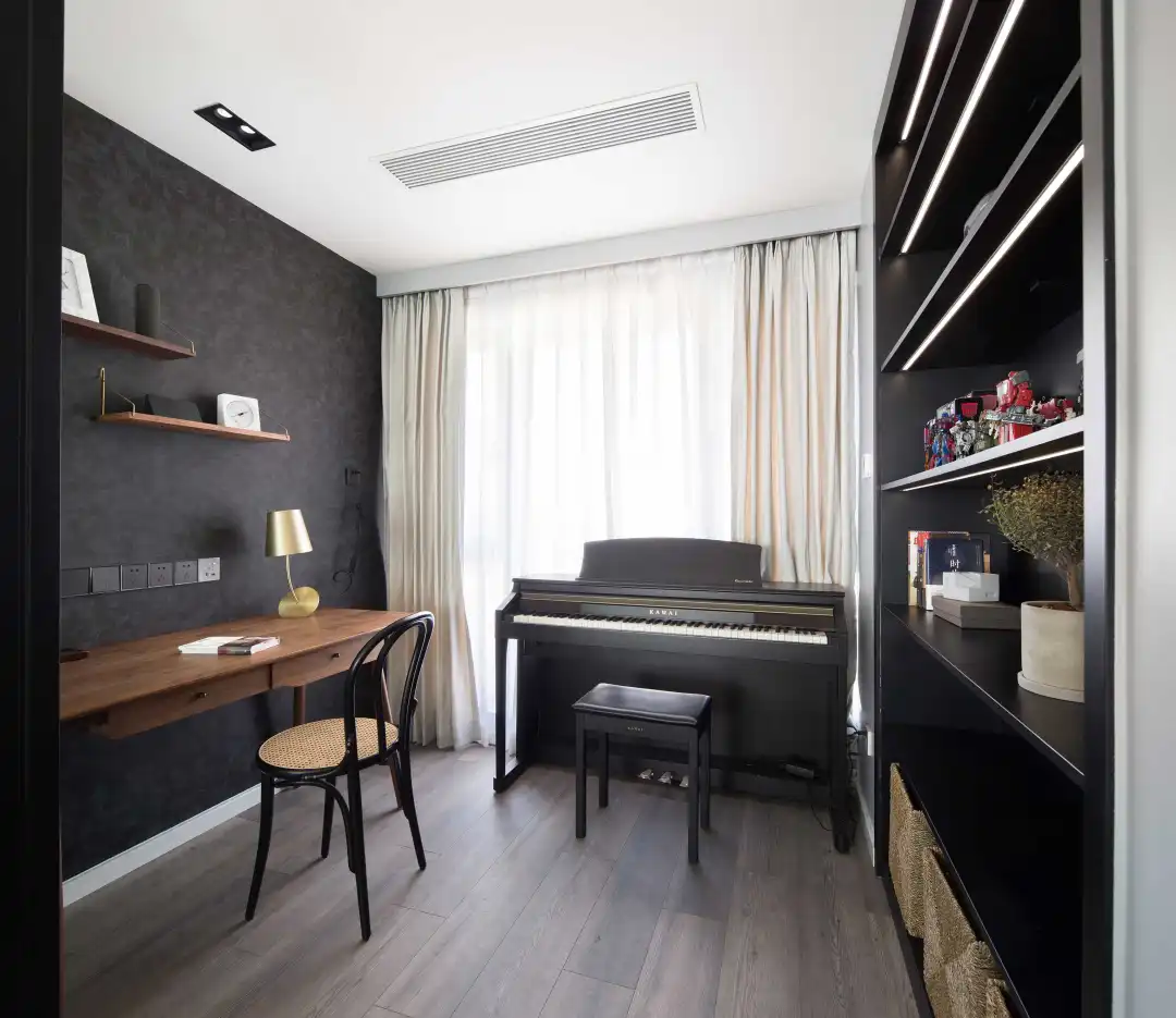 【】89㎡现代北欧风格新房装修，开放式设计清爽有格调！