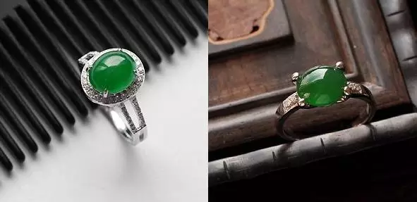 翡翠|100种翡翠戒指款式！美轮美奂，建议收藏