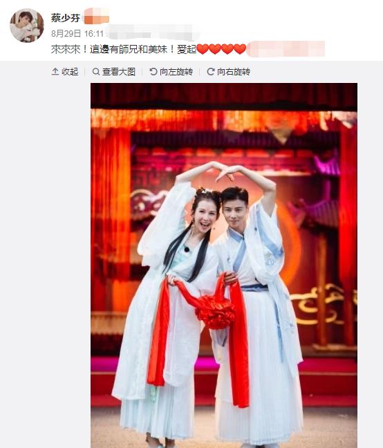 蔡少芬|蔡少芬为三胎儿子庆生，晒幸福合照却不见老公，两女儿颜值引关注