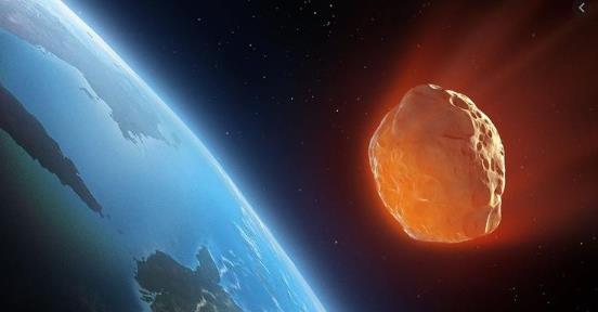 #小行星#不期而至!1500宽小行星以每秒11.68公里,闯入近地轨道