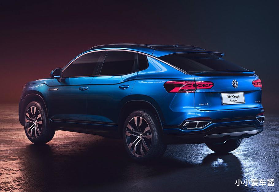 「大众汽车」大众探岳X亮相，比汉兰达帅气，真皮内饰配置丰富，搭2.0T+四驱