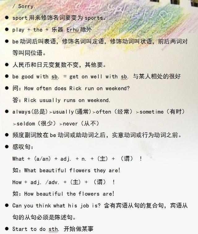 @这位老师是“鬼才”!竟把初中3年英语汇成图,全班人均都不下120!